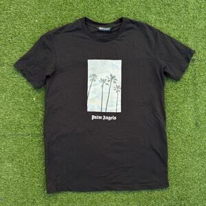 Palm Angels Men's Boulevard Palm Tree Tee Shirt